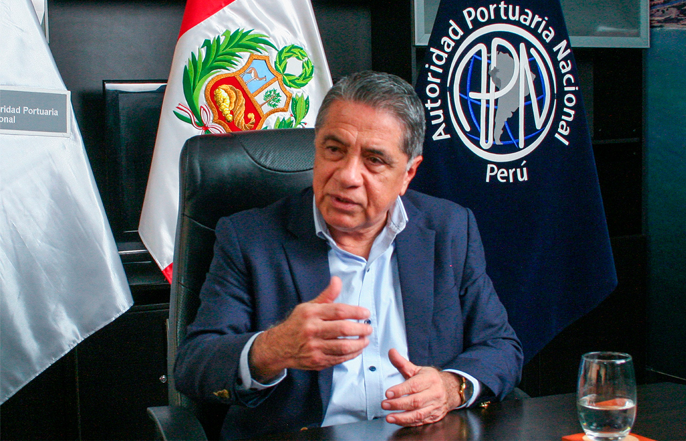 El presidente de la APN, Juan Carlos Paz, señaló que la inversión de USD 400 millones consolidará al puerto arequipeño como eje estratégico del sur del Perú.| Crédito: IIMP
